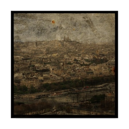 John W. Golden 'Dark Cityscape' Canvas Art,35x35